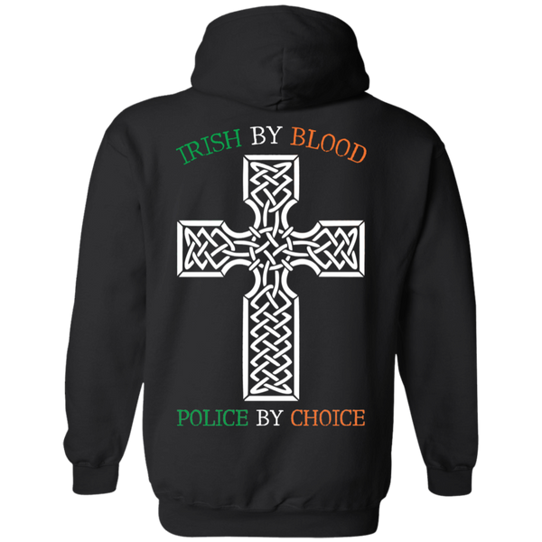 Unisex Double Sided Irish by Blood Punisher Hoodie Sweatshirts 