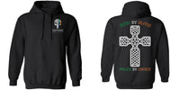 Unisex Double Sided Irish by Blood Punisher Hoodie Sweatshirts 