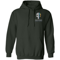 Unisex Double Sided Irish by Blood Punisher Hoodie Sweatshirts Forest Green S 