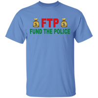 Unisex Fund The Police T-Shirt T-Shirts Carolina Blue S 