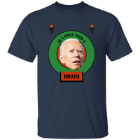 Unisex If I Only Had A Brain T-Shirt T-Shirts Navy S 