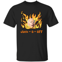 Unisex Jack-o-off T-Shirt T-Shirts Black S 