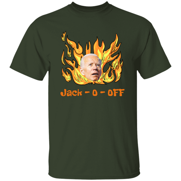 Unisex Jack-o-off T-Shirt T-Shirts Forest S 