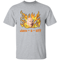 Unisex Jack-o-off T-Shirt T-Shirts Sport Grey S 