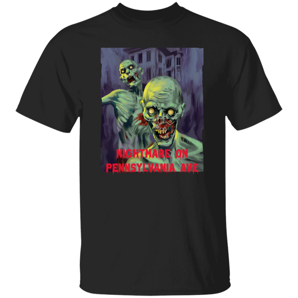 Unisex Nightmare On Pennsylvania Ave T-Shirt T-Shirts Black S 