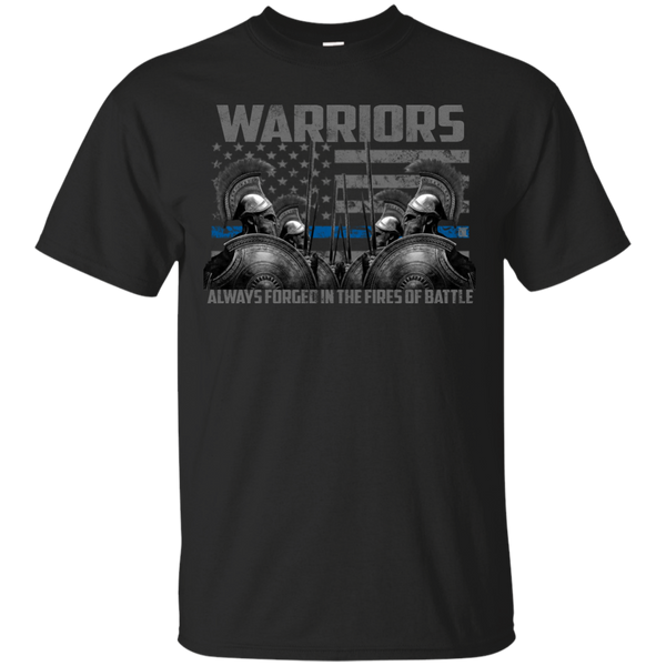 Warriors - Always Forged In The Fires Of Battle Shirt T-Shirts CustomCat 