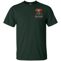 We Fight What You Fear Firefighter T-Shirt T-Shirts Forest S 