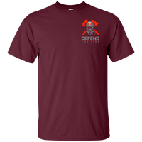 We Fight What You Fear Firefighter T-Shirt T-Shirts Maroon S 