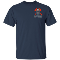 We Fight What You Fear Firefighter T-Shirt T-Shirts Navy S 