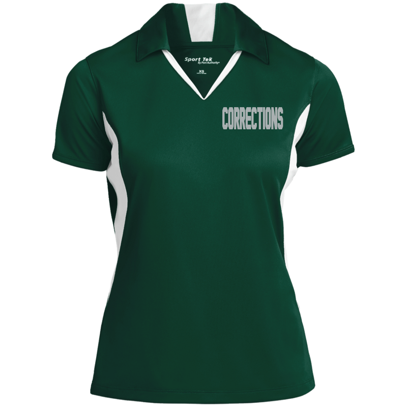 products/womens-embroidered-corrections-colorblock-performance-polo-polo-shirts-forest-greenwhite-x-small-912233.png