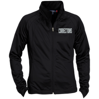 Women's Embroidered Corrections Jacket Jackets Black/Black X-Small 