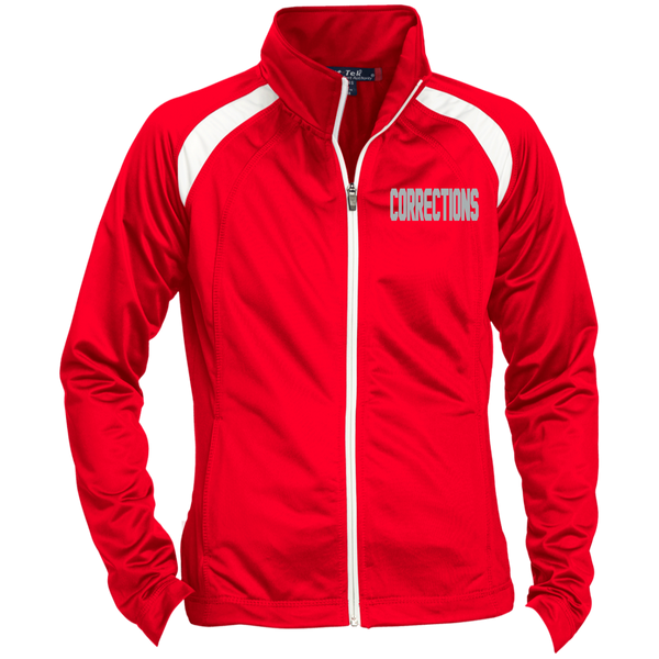 Women's Embroidered Corrections Jacket Jackets True Red/White X-Small 