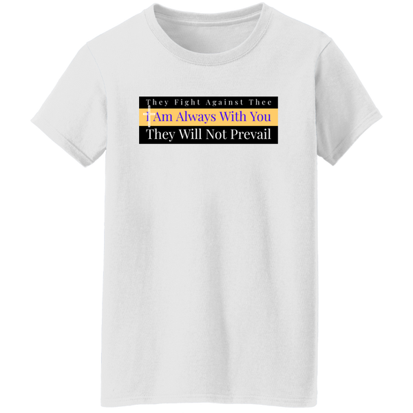 Women's I Am Always With You T-shirt T-Shirts White S 