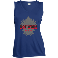 Women's Not Woke Athletic Shirt T-Shirts True Royal X-Small 