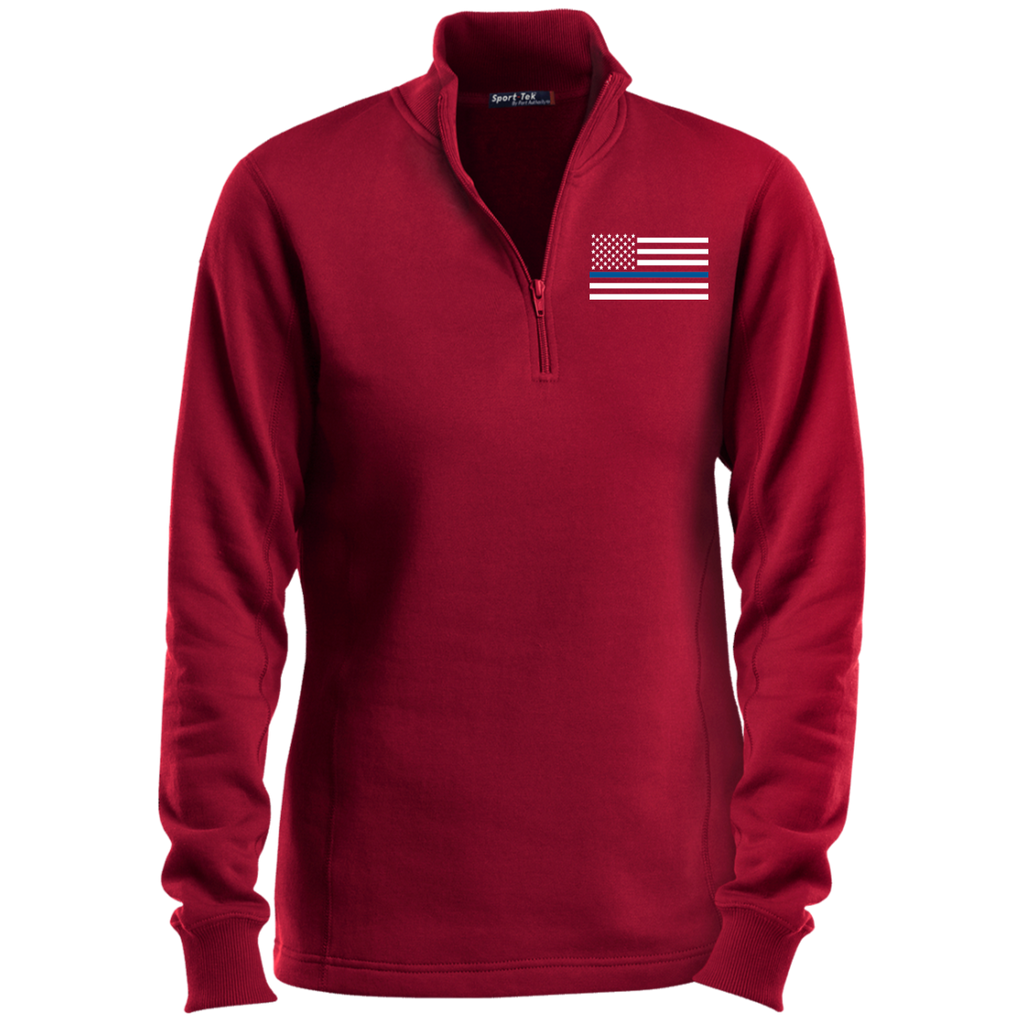 Red white and best sale blue quarter zip
