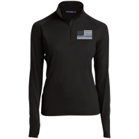 Women's Thin White Line Performance Pullover Pullover Black X-Small 