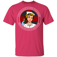 Youth Cross Your Heart Nurse T-Shirt T-Shirts Heliconia YXS 