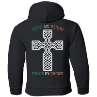 Youth Double Sided Irish by Blood Punisher Hoodie Sweatshirts 