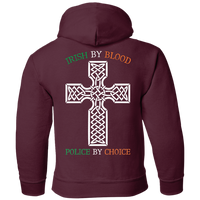 Youth Double Sided Irish by Blood Punisher Hoodie Sweatshirts 