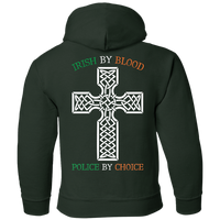 Youth Double Sided Irish by Blood Punisher Hoodie Sweatshirts 