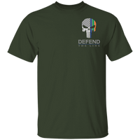 Youth Double Sided Irish by Blood Punisher T-Shirt T-Shirts Forest YXS 